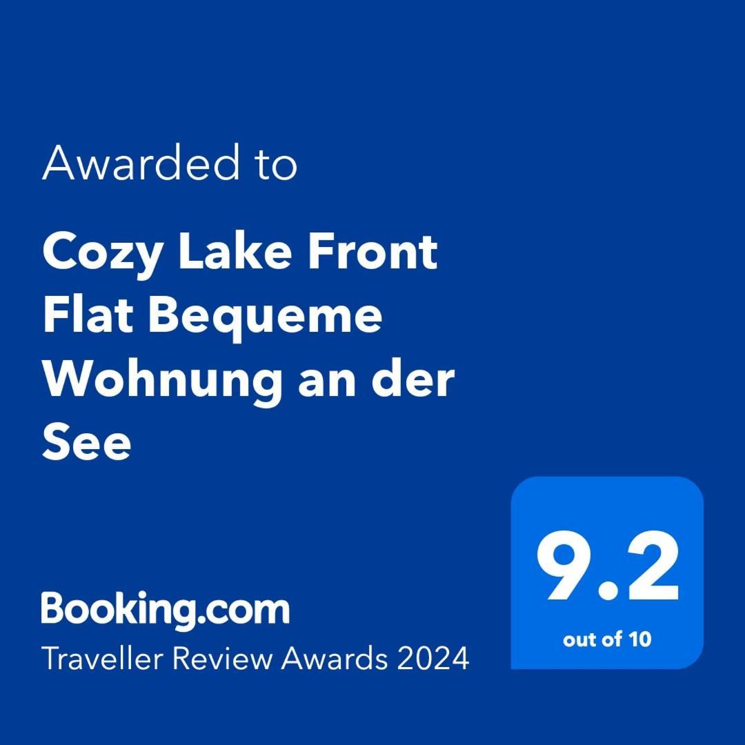 Cozy Lake Front Flat Bequeme Wohnung An Der See بورغراديك المظهر الخارجي الصورة